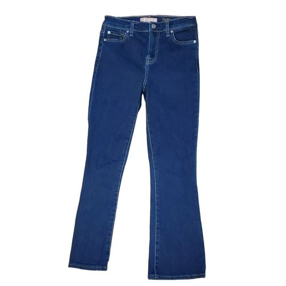 7 For All Mankind Women's Highwaist Slim Kick Denim Jeans Style AU8512137 Sz 25